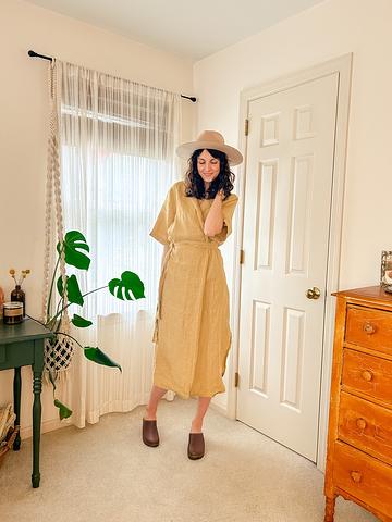 Grae Cove - Wrap Dress - Lucky Sweater