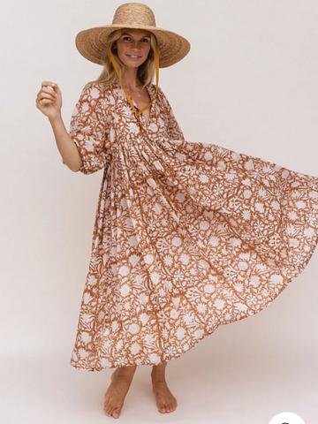 Daughters of India - Ishya Gown - Lucky Sweater