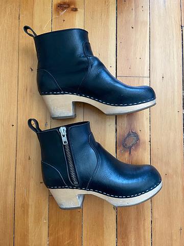 Swedish hasbeens clog boots on sale