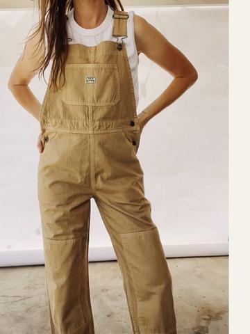 HEY GANG - Railroad Knee Patch Overalls - Lucky Sweater