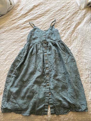 Not Perfect Linen - November tunic dress - Lucky Sweater
