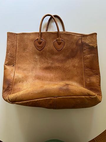 LL Bean - leather boat tote